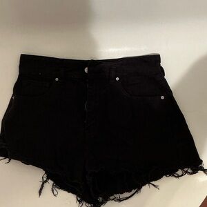 PacSun High Waist Black Women's Shorts